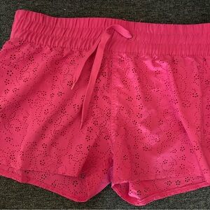 Vibrant Pink Women's Athletic Shorts